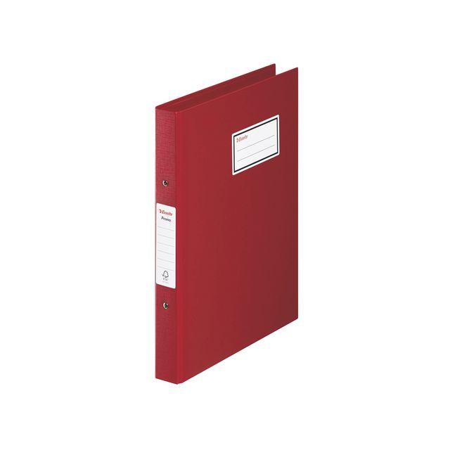 Ring binder ESSELTE Premo PP A4 burgundy