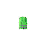 Reflective vest with zip Adult-L green