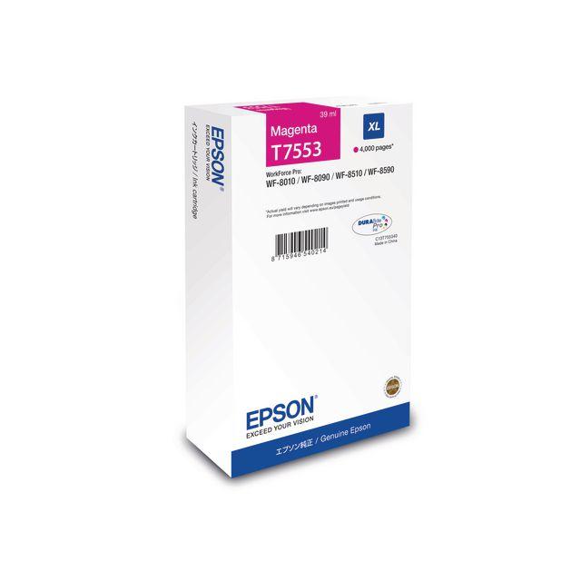 Ink cartridge EPSON C13T755340 stomach.
