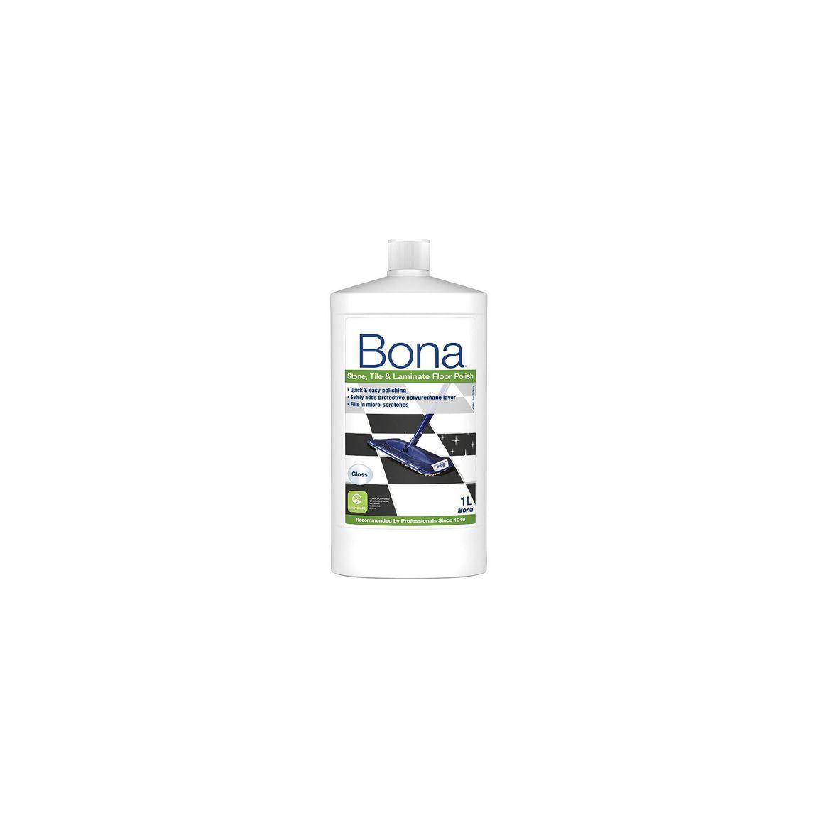 Polish BONA stone/clinker/laminate/vinyl