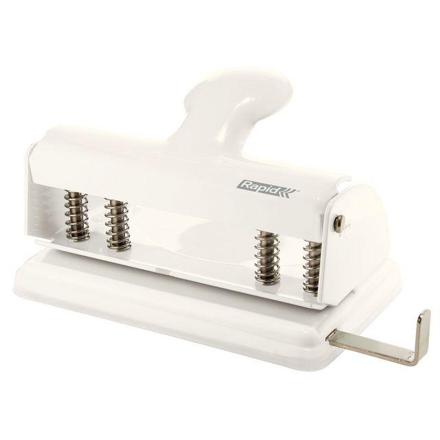 Hole punch RAPID 10 sheets Coconut Kiss white