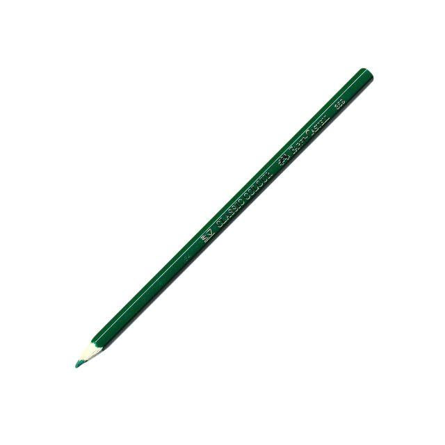 FABER-CASTELL coloured pencil dark green 12/pack