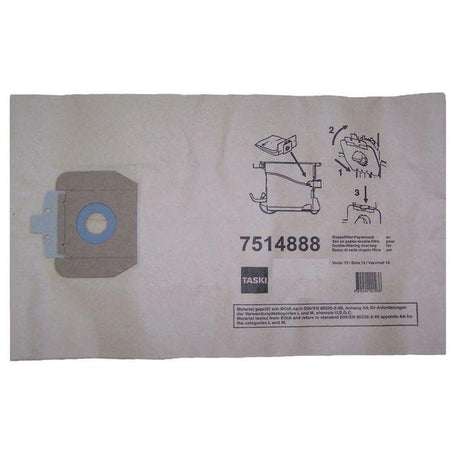 Vacuum cleaner bag TASKI Vento15/Bora12 10/pack