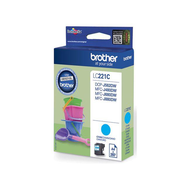 Ink cartridge BROTHER LC221C cyan