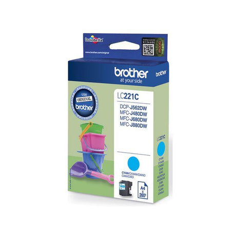 Ink cartridge BROTHER LC221C cyan