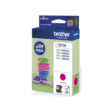 Ink cartridge BROTHER LC221M magenta