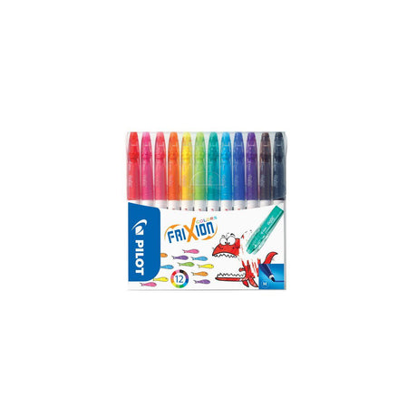 Fibre pen PILOT Frixion Color 12-pack