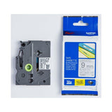 Tape BROTHER TZEM921 9mm black on silver