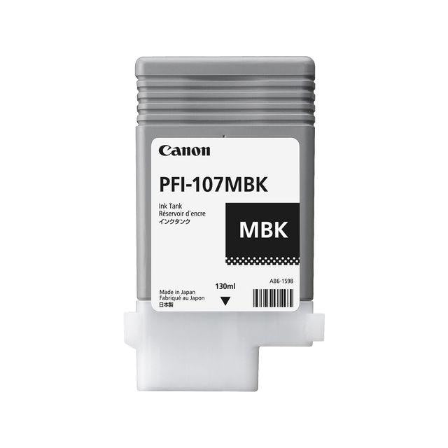 Ink cartridge CANON PFI-107MBK matt black