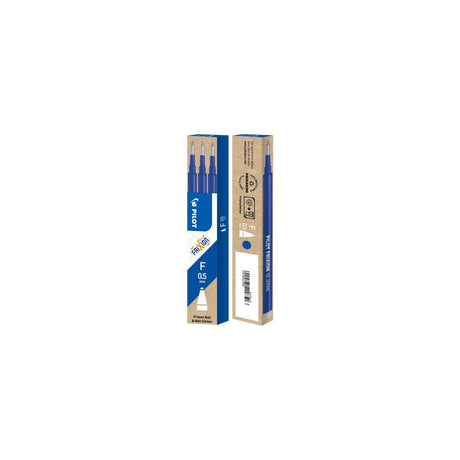 Refill PILOT Frixion 0,5mm blue 3/pack
