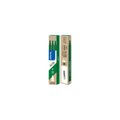Refill PILOT Frixion 0,5mm green 3/pack