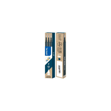 Refill PILOT Frixion 0,5mm black blue 3/pack