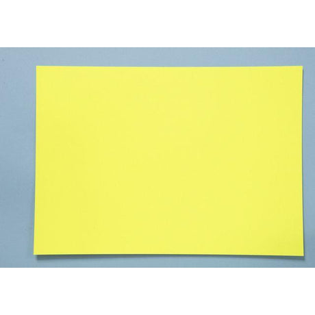 Text cardboard A4 260g fluorine yellow 25/pack