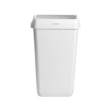 Wastepaper basket KATRIN 25L with lid white