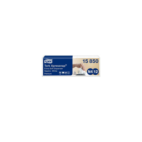Napkin TORK Pre N4 2-ply white 1000/pc