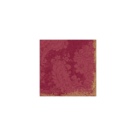 Napkin 3-ply 33x33cm Royal wine red250/pack