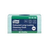 Cleaning cloth TORK Pre W8 green 40/pack