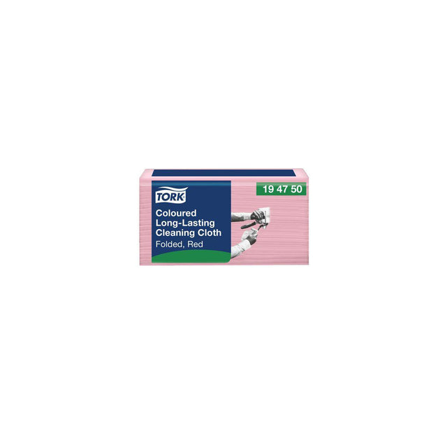 Cleaning cloth TORK Pre W8 red 40/pack