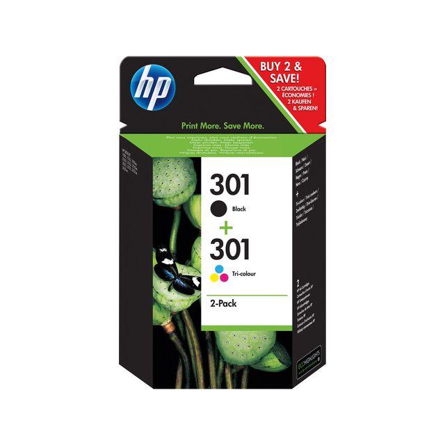 Ink cartridge HP N9J72AE 301 bk/cl 2/fp