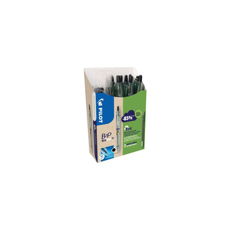 Ballpoint pen PILOT Ecoball 1mm black 10+10/pack