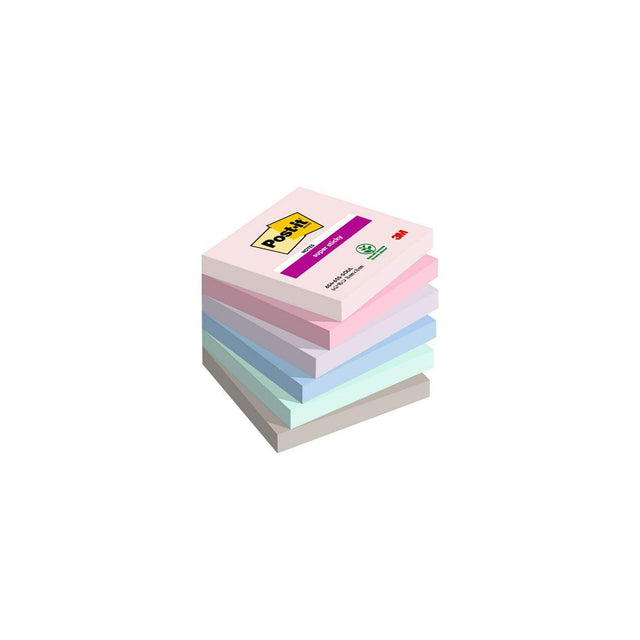 Notes POST-IT SS Soulful 76x76 6/pc