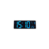 Wall clock ALBA Hordgtl Ø38cm blue/black