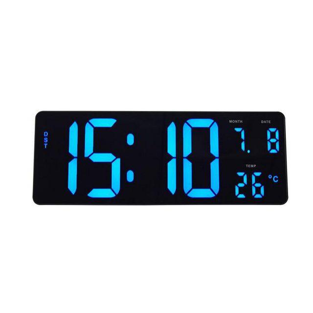 Wall clock ALBA Hordgtl Ø38cm blue/black