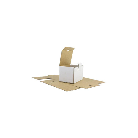 Self-locking drawer 200x140x95mm white ES28