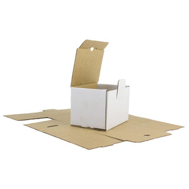 Self-locking drawer 285x170x95mm white ES46