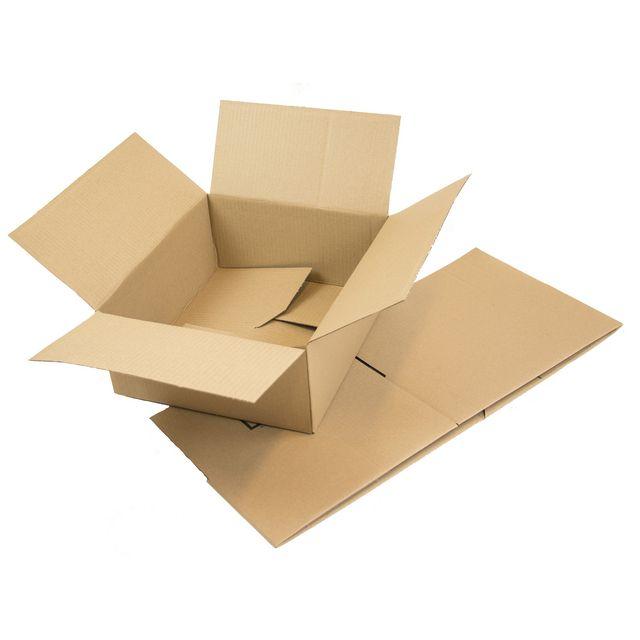 Corrugated box 185x185x100mm P SB E34