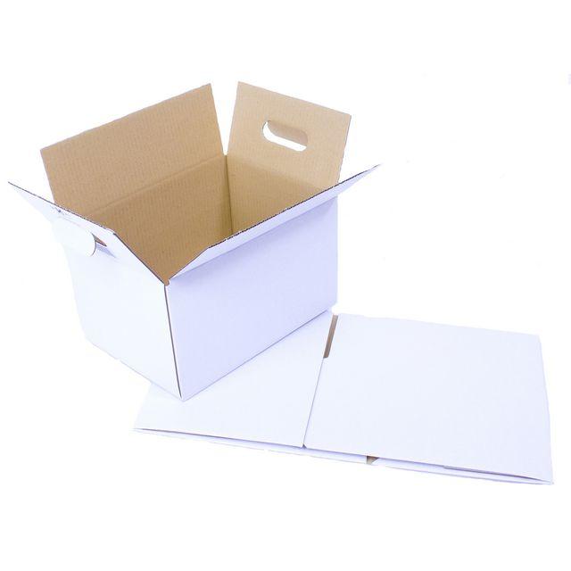 Corrugated box 305x225x100mm V/B A4 SB E68
