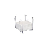 Napkin holder 18x18x17cm chrome