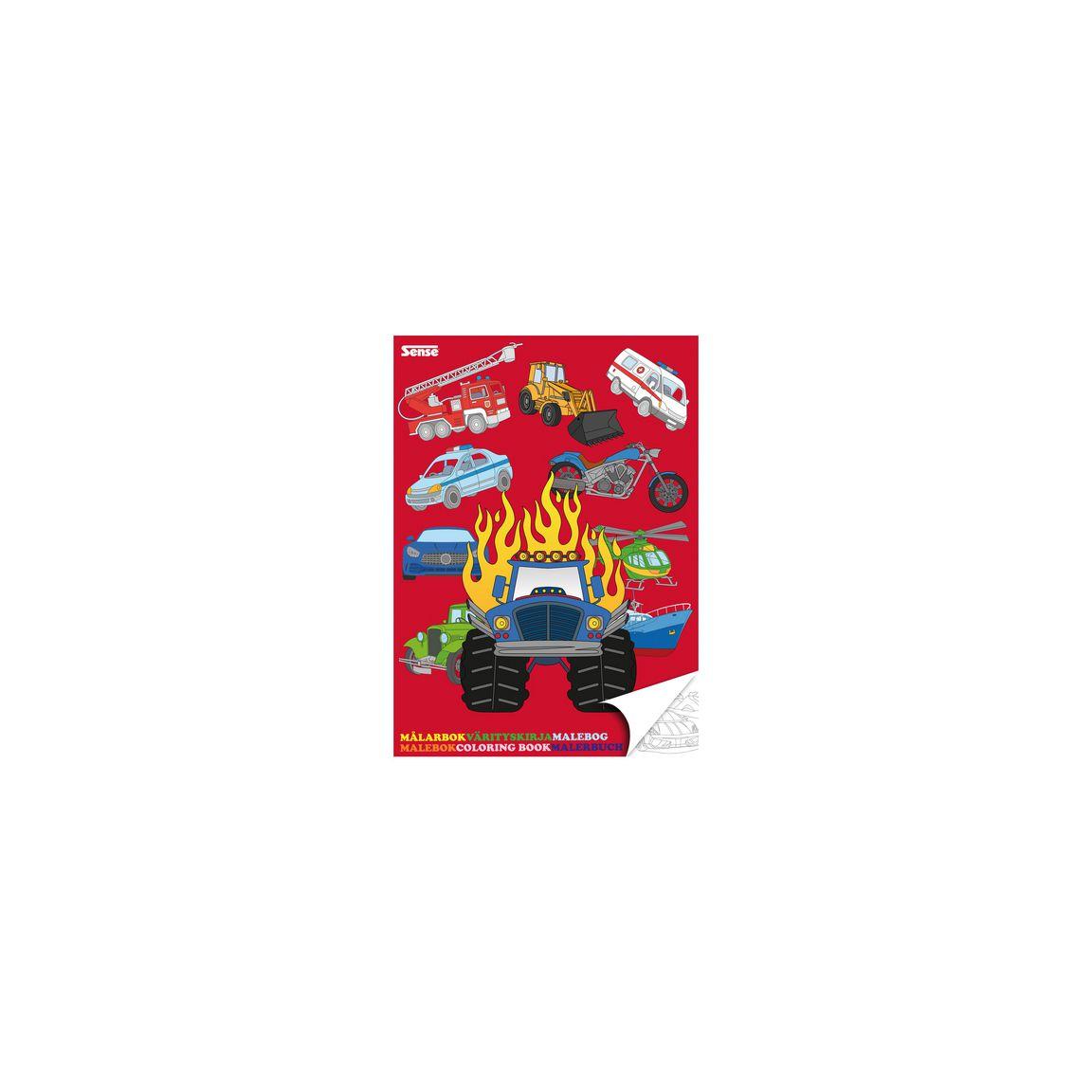 Colouring book Vehicles