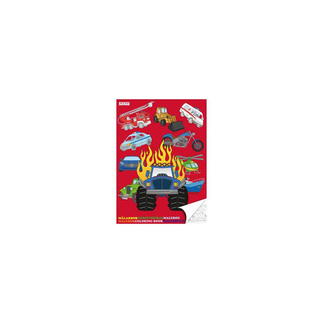 Colouring book Vehicles