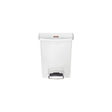 Wastepaper basket SLIM JIM pedal 30L white