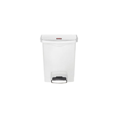 Wastepaper basket SLIM JIM pedal 30L white
