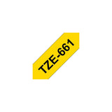 Tape BROTHER TZE661 36mm black on yellow