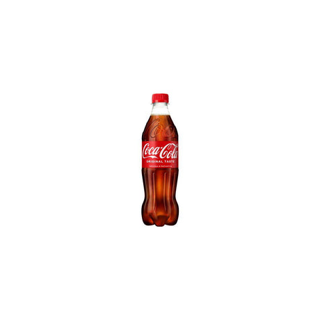 Drinking COCA-COLA 50cl pet