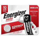 Battery ENERGIZER Lithium CR2032 12/fp