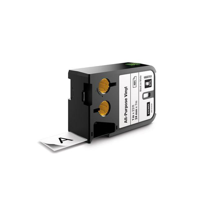 Tape DYMO XTL 24mm black on white 7m 1868753