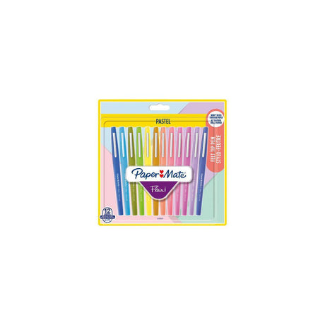 Labelling pen PAPERMATE Flair pastel 12/pack