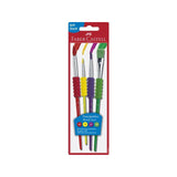 Brush Set Soft Grip 4 Sizes 4/pack