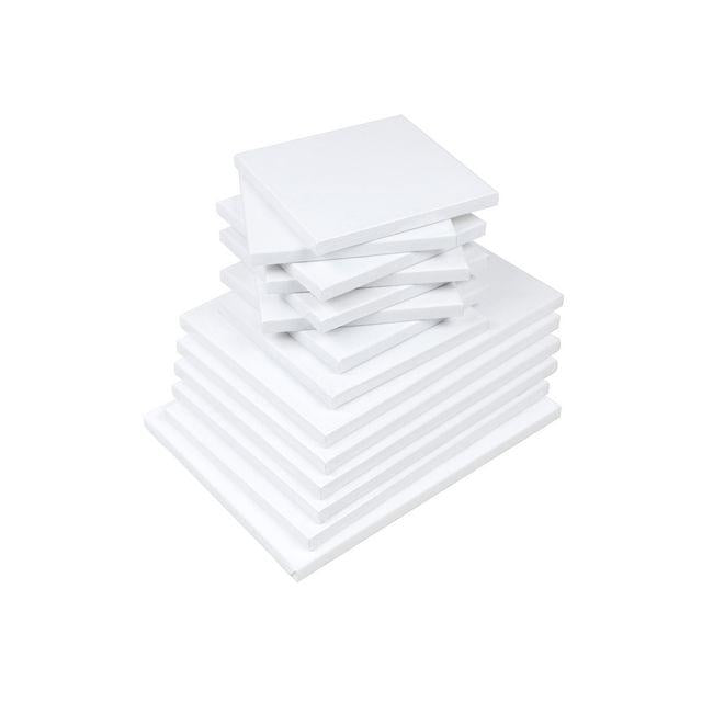 Painting canvas 10x10x1,1 cm 10/pack