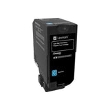 Toner LEXMARK 84C2HC0 16K cyan