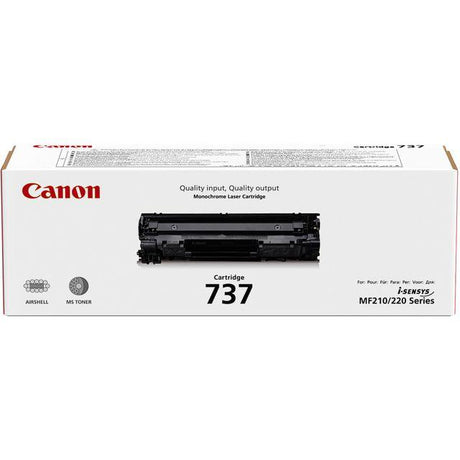 Toner CANON 9435B002 CRG 737 2,4K black