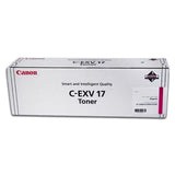 Toner CANON 0260B002 C-EXV17 30K magenta