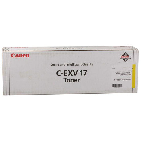 Toner CANON 0259B002 C-EXV17 30K yellow
