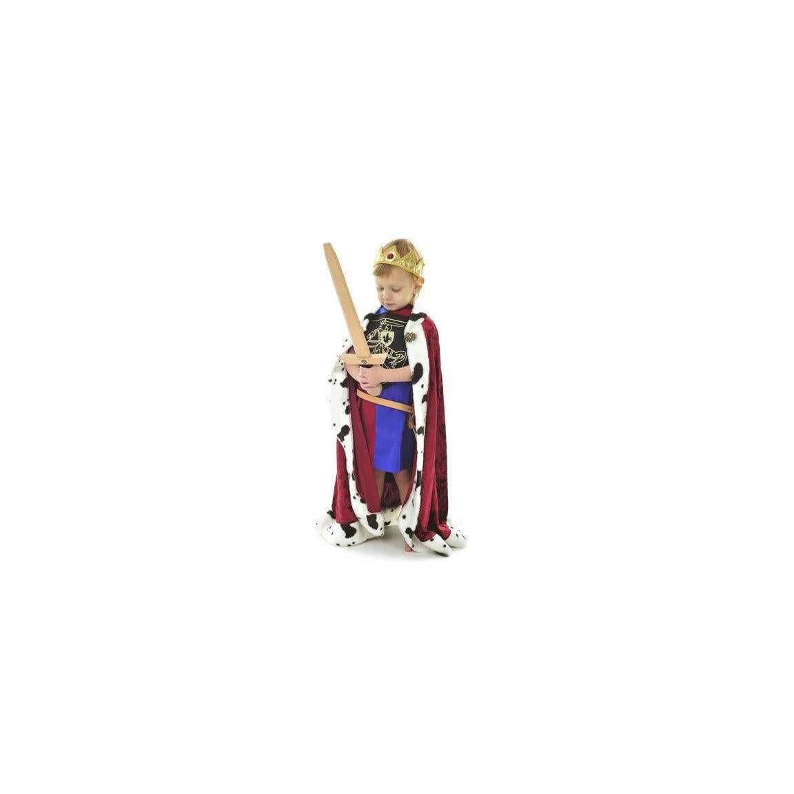 Masquerade costume King's robe 4-8 years