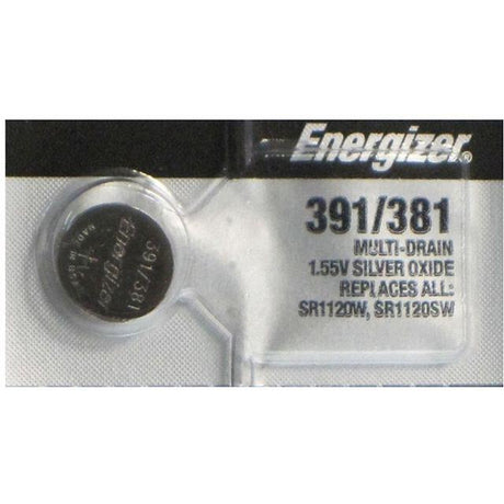 Battery ENERGIZER Silver Oxide 391/381