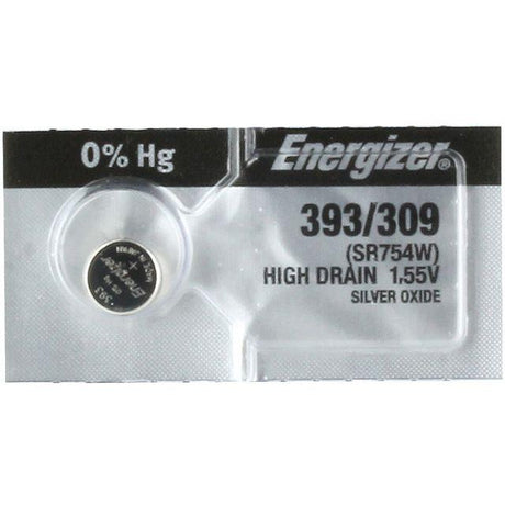 Battery ENERGIZER Silver Oxide 393/309